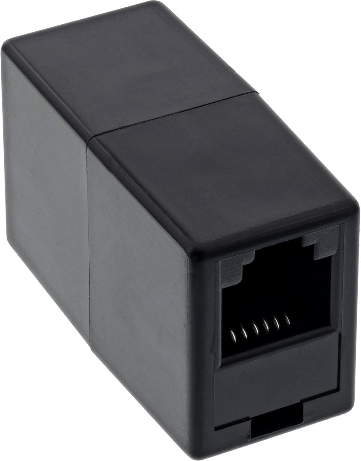 Accoppiatore Telefonico RJ11 6P4C F/F Doppio Connettore Nero