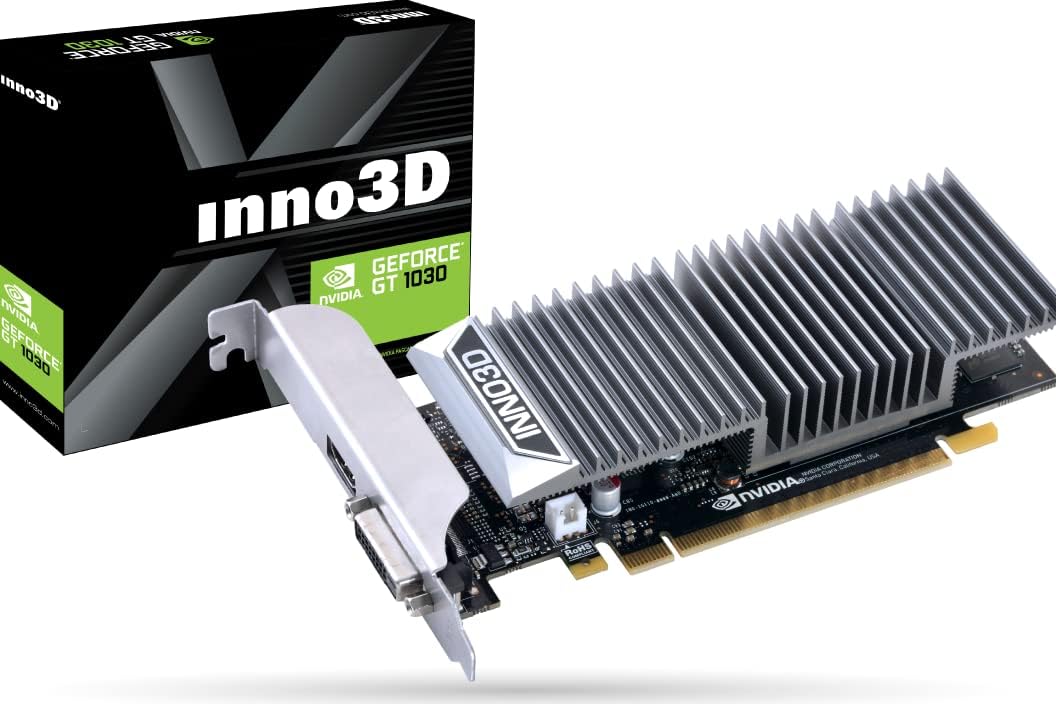 Inno3D GT 1030 2GB GDDR5 Scheda Video - N1030-1SDV-E5BL