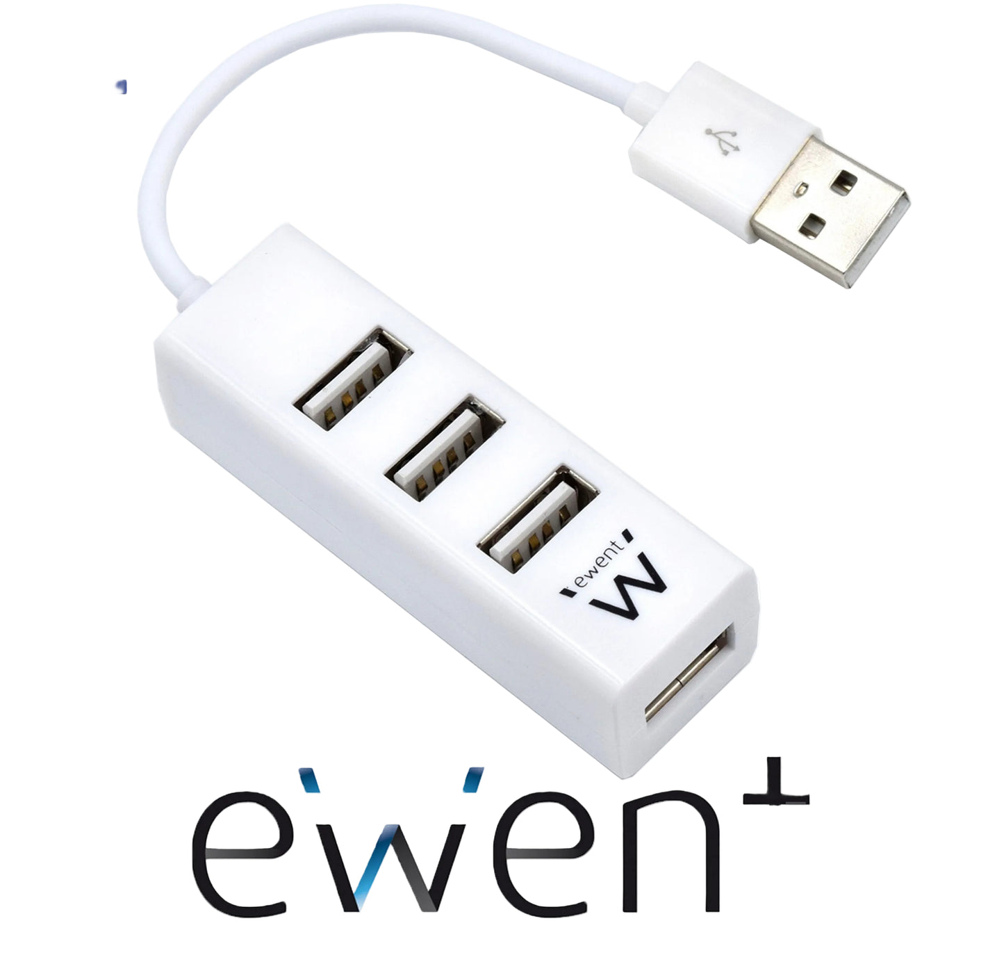 hub mini usb 2.0 4 porte white ewent *021