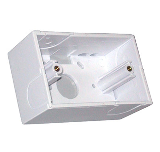 scatola a muro bianca per placca rj45 profondità 38mm *215