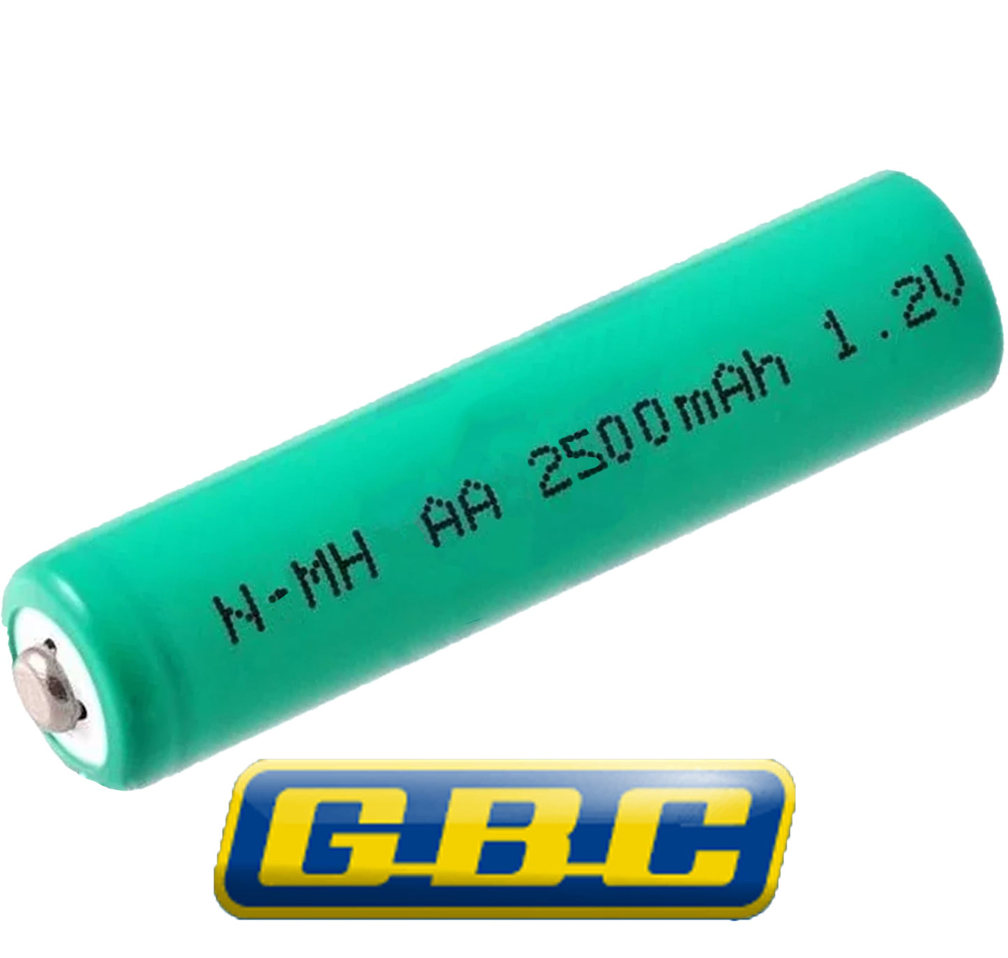 batteria n-mh aa 1.2v 2500mah gbc RECHARGEABLE *431