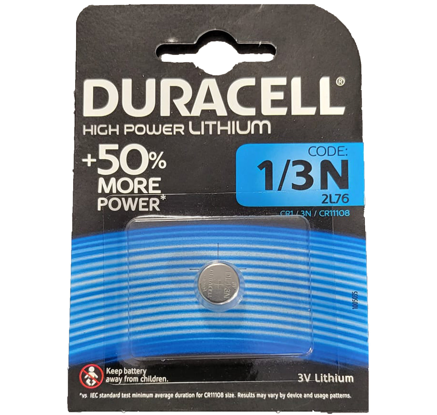 batteria bott litio DL 1/3n 2l76 cr1 3n cr11108 duracell ultra