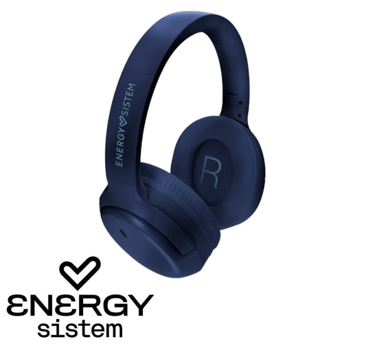 cuffia Bluetooth 5.4 50H autonomia deep bass hoshi rizz blu navy