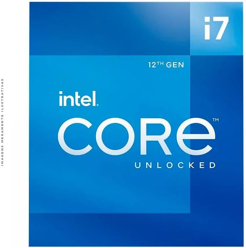 Intel Core i7-12700K Processore Alder Lake 3.6GHz Socket LGA1700 12ª Generazione - BOX Nuovo