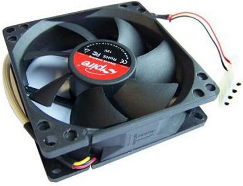 Ventola Spire 120mm Sleeve 1500RPM - Silenziosa 21dBA, 3-Pin, per Case PC e CPU