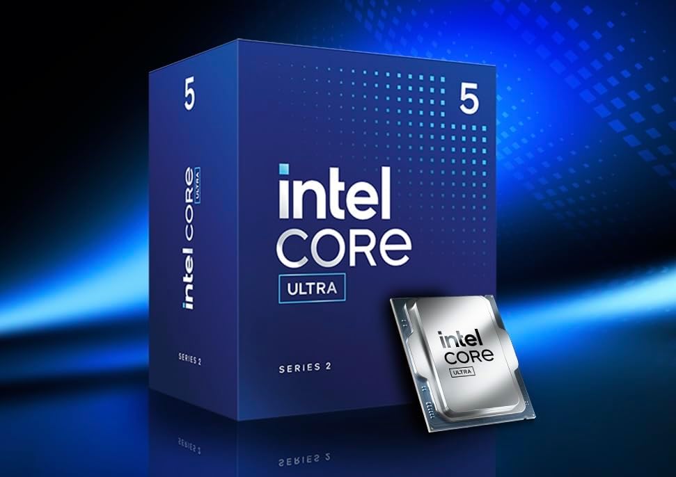 Intel Core Ultra 5 Processore Arrow Lake 3.3-4.9GHz Socket LGA1851 con Grafica Integrata - BOX Nuovo