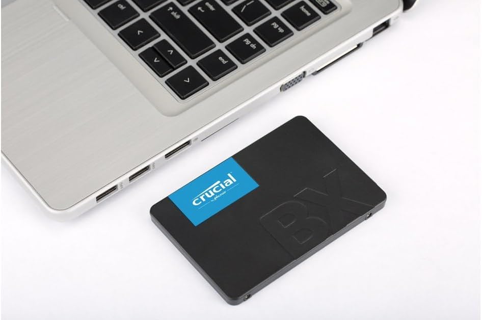 Crucial BX500 500GB SSD 2.5" SATA3 Solid State Drive Interno - Nuovo