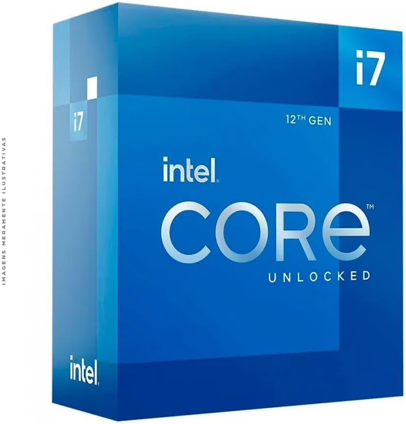 Intel Core i7-12700K Processore Alder Lake 3.6GHz Socket LGA1700 12ª Generazione - BOX Nuovo