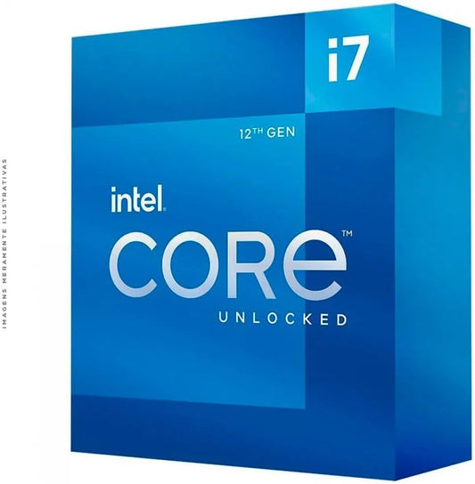 Intel Core i7-12700K Processore Alder Lake 3.6GHz Socket LGA1700 12ª Generazione - BOX Nuovo