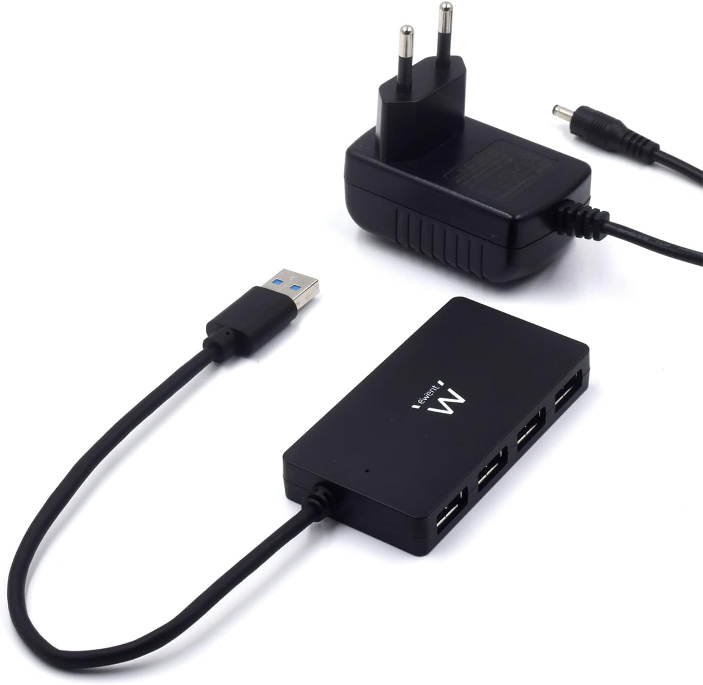 Ewent Hub USB 3.1 4 Porte con Alimentatore EW1134