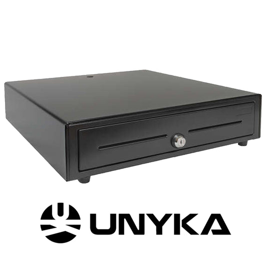 cassetto reg.cassa automatico 12 scomparti rj11 Unykach nero*572