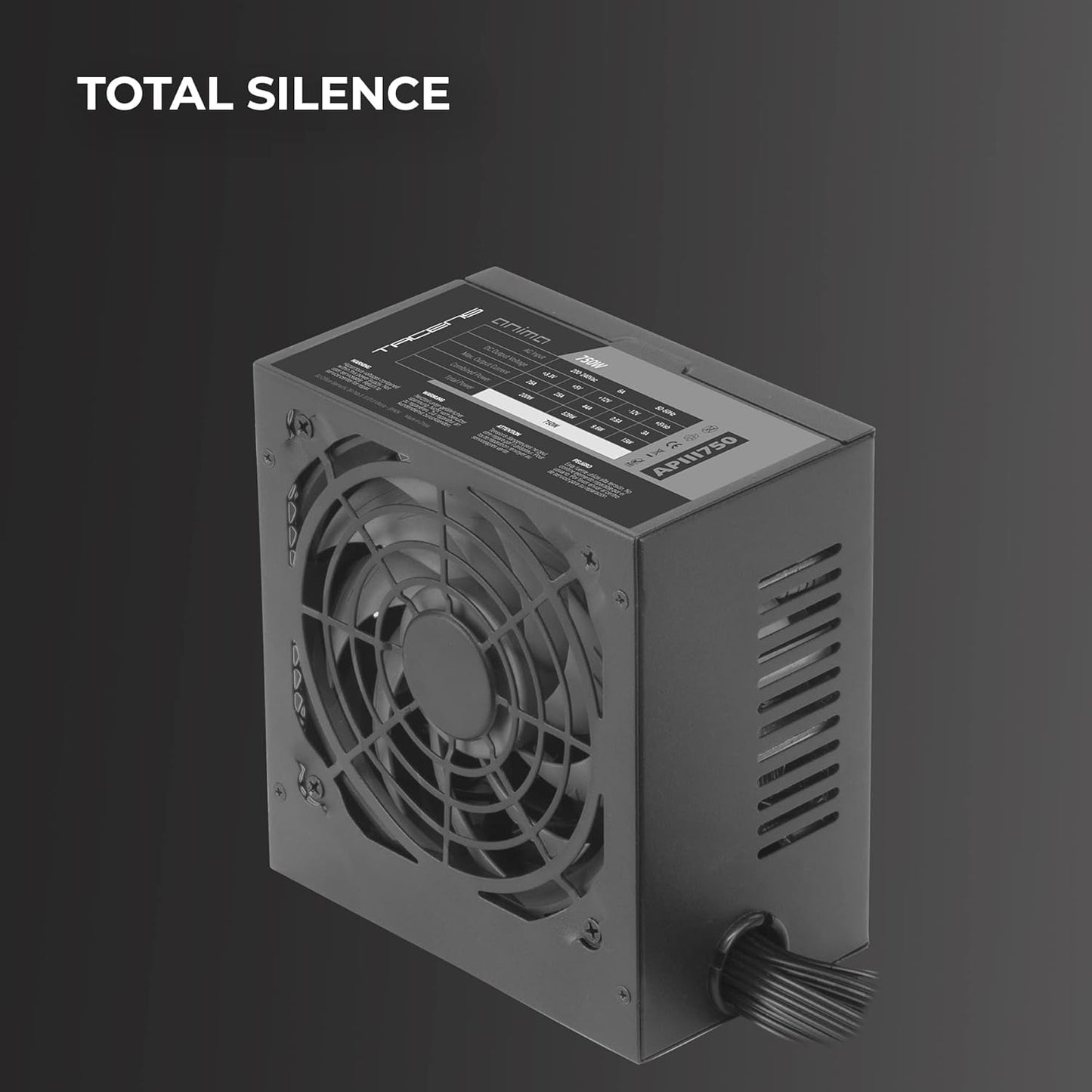 Tacens Alimentatore 750W 80 PLUS Bronze ATX Nero