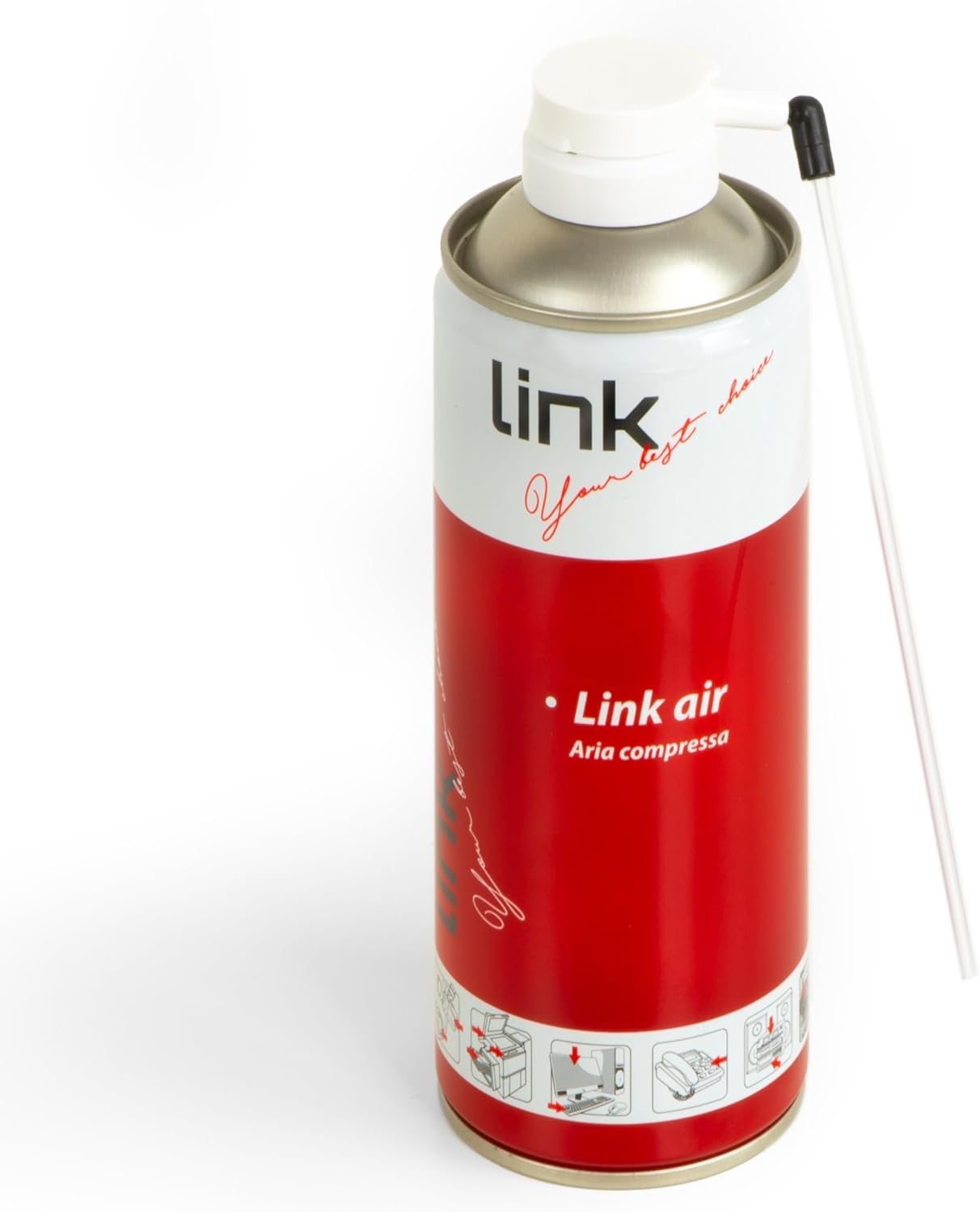 Bomboletta Aria Compressa 400ml per Pulizia PC Tastiere e Elettronica