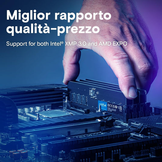 Crucial RAM DDR5 32GB 5600MHz CL46 1.1V - CT32G56C46U5