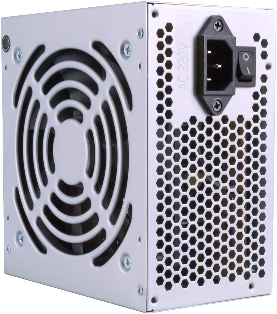 Unyka Alimentatore PC ATX 500W con Ventola 120mm Silenziosa