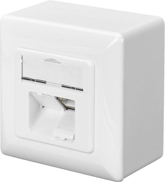 Presa RJ45 CAT6 Esterna da Muro Digitus per Rete LAN Ethernet