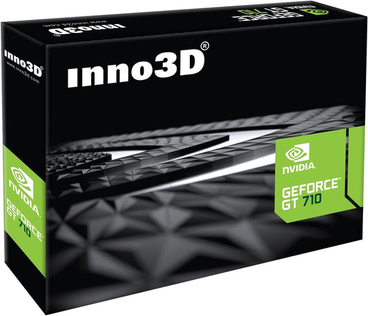 Scheda Video Inno3D GT710 2GB GDDR3 VGA DVI HDMI PCIe N710-1SDV-E3BX