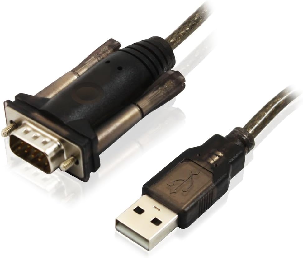 Ewent Cavo USB 2.0 a Seriale RS-232 1.5m EW1116