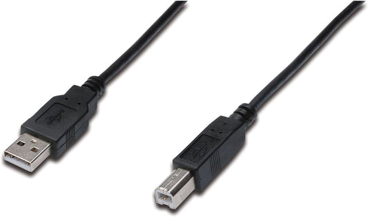 Cavo USB 2.0 A/B Maschio/Maschio 1,80m per Stampante Digitus