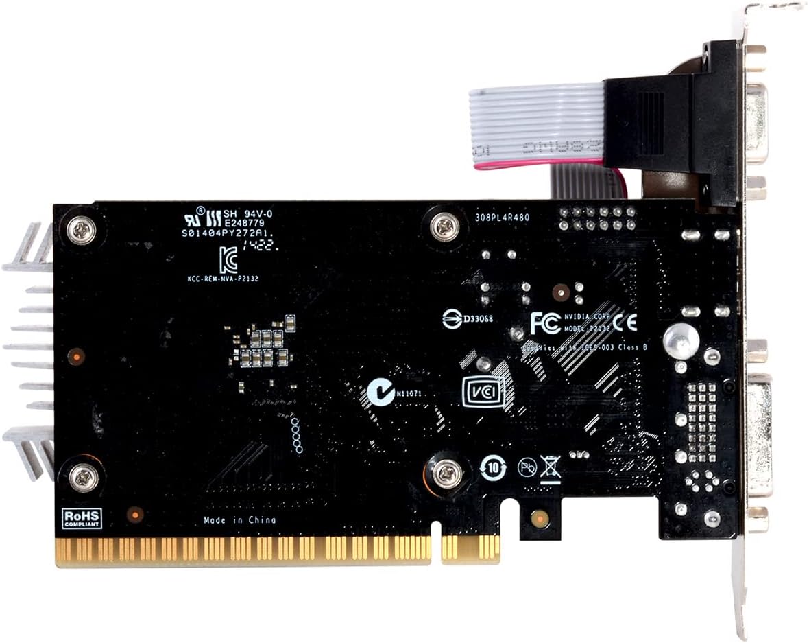 Scheda Video Inno3D GT710 2GB GDDR3 VGA DVI HDMI PCIe N710-1SDV-E3BX