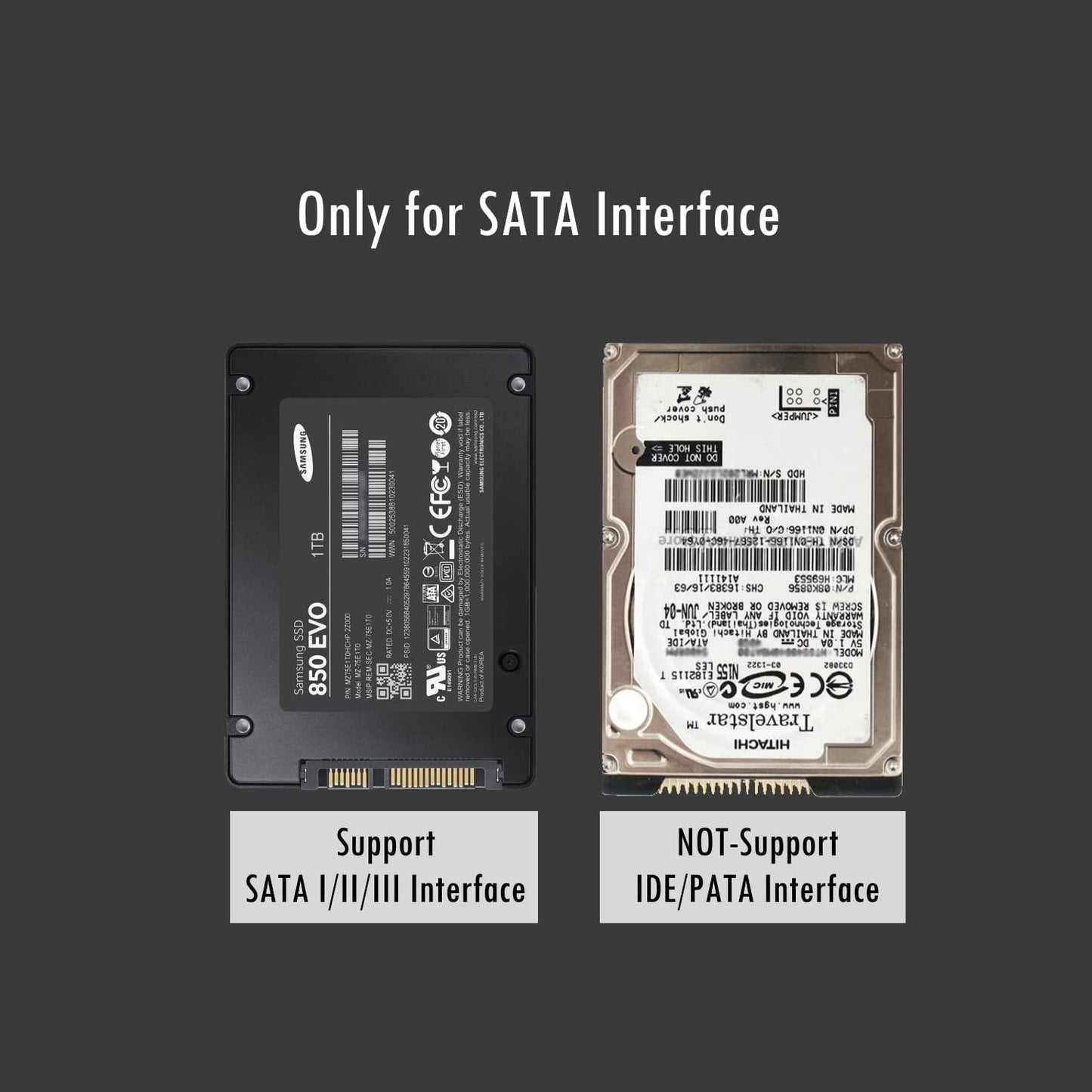 Box Esterno HDD SATA 2.5 USB 3.2 Gen1 Nero Ewent EW7021
