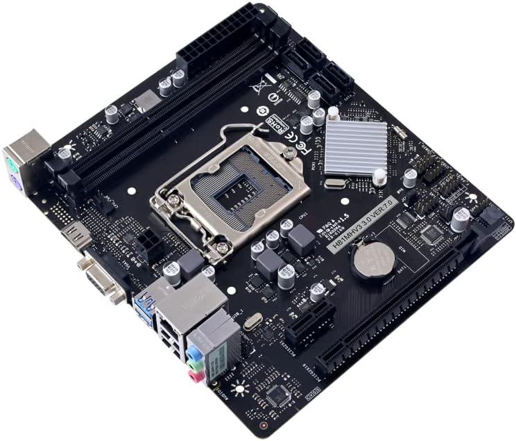 Biostar Scheda Madre LGA1150 DDR3 USB 3.0 VGA HDMI - Spedizione 24h - H81MHV3