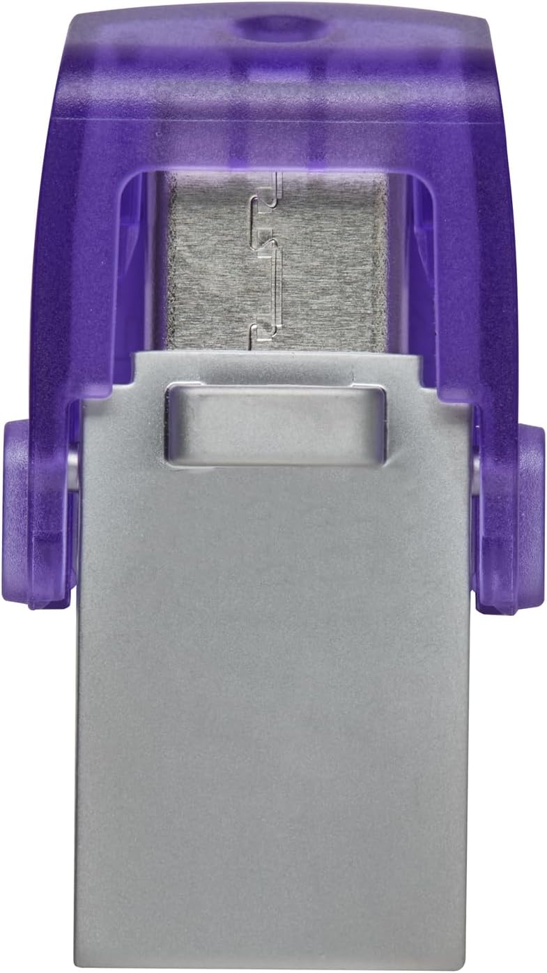 Kingston 128GB Pendrive Micro Duo USB 3.2 Gen 1 USB-A + USB-C Dual Drive - Nuova