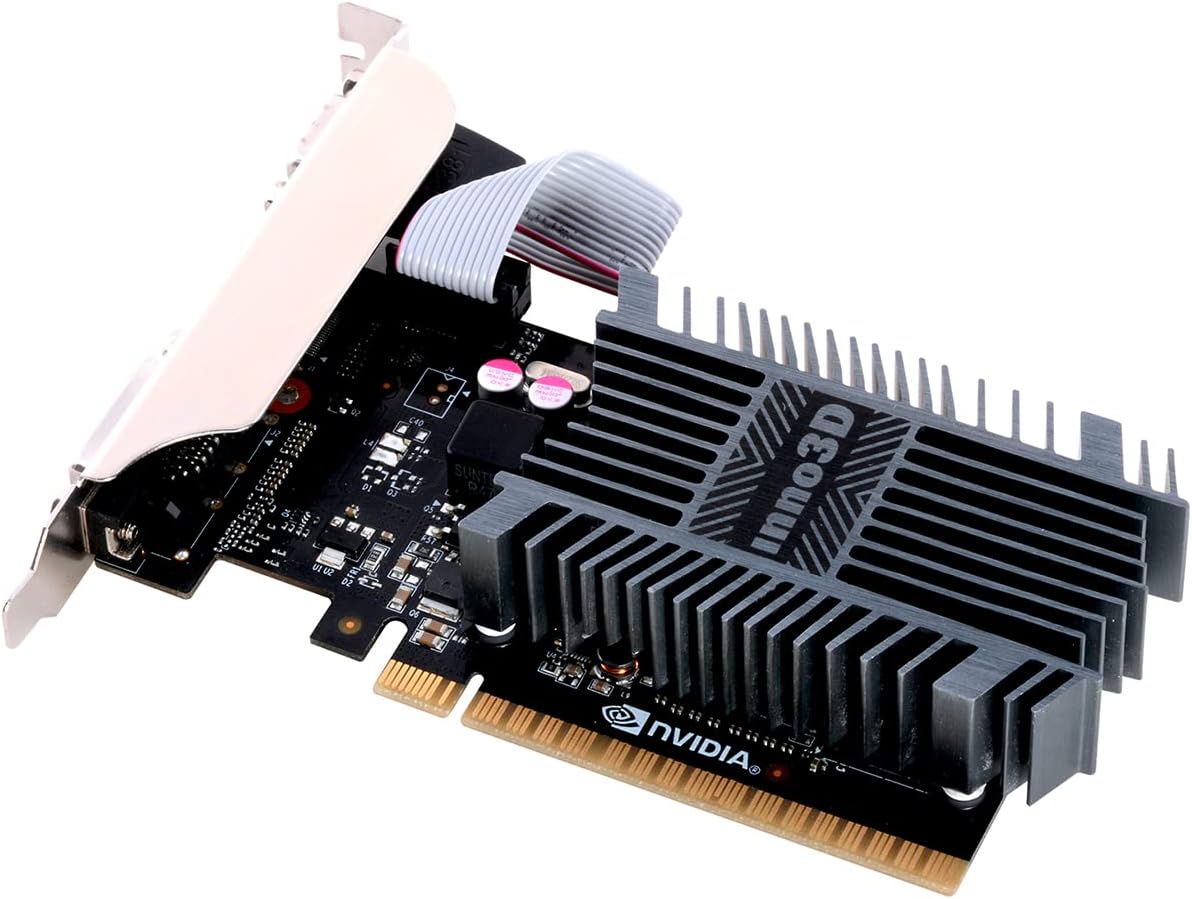 Scheda Video Inno3D GT710 2GB GDDR3 VGA DVI HDMI PCIe N710-1SDV-E3BX