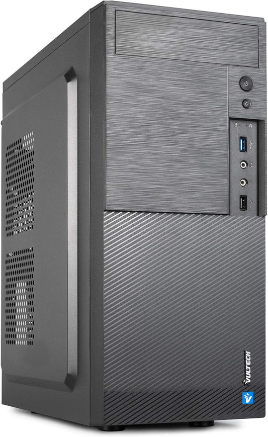 Vultech Case Midi Tower ATX Nero USB 3.0 - Senza Alimentatore