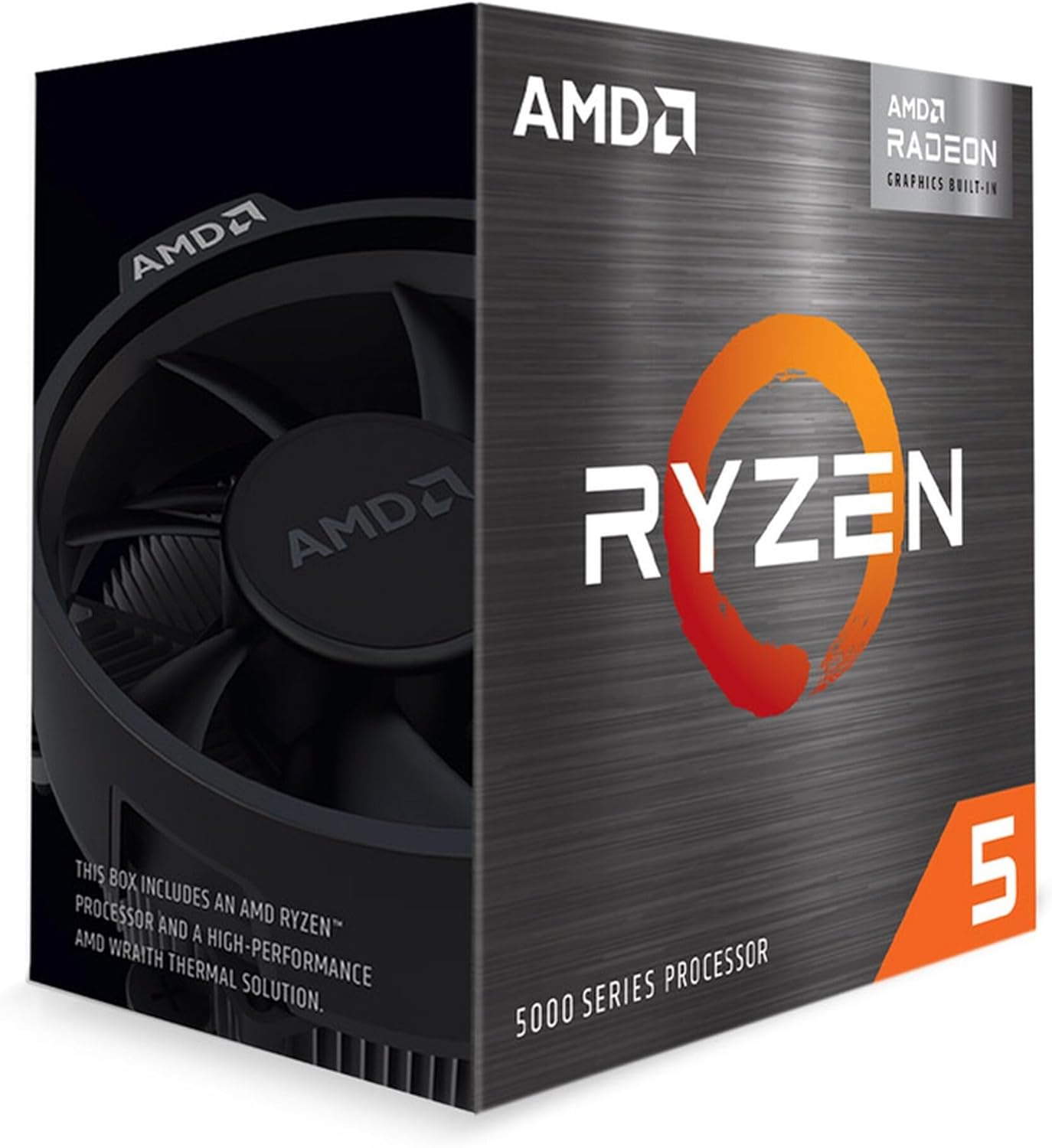 AMD Ryzen 5 5500GT Processore 6 Core 12 Thread 3.6-4.4GHz Socket AM4 con Grafica Integrata - BOX Nuovo