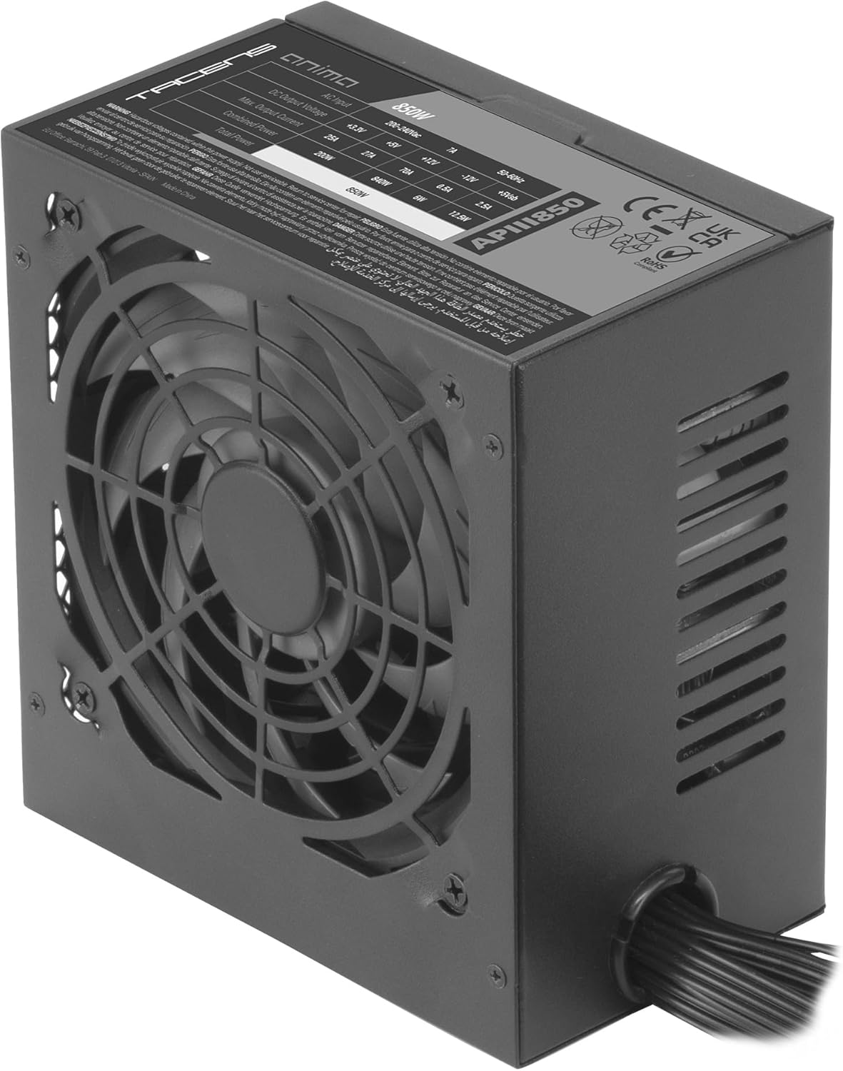 PSU Tacens 850W 85% Efficiency 80+ Bronze ATX Black