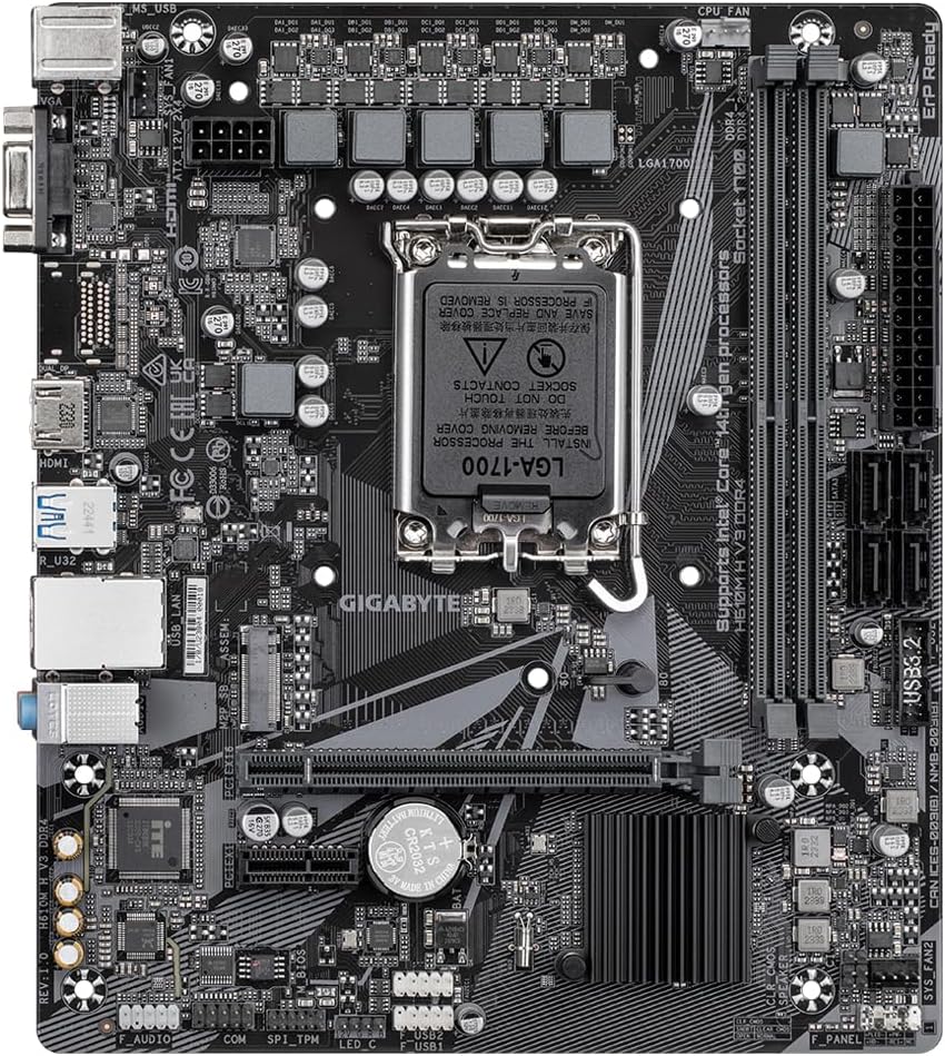 Scheda Madre Gigabyte LGA1700 DDR4 - Alder Lake USB 3.2 LAN