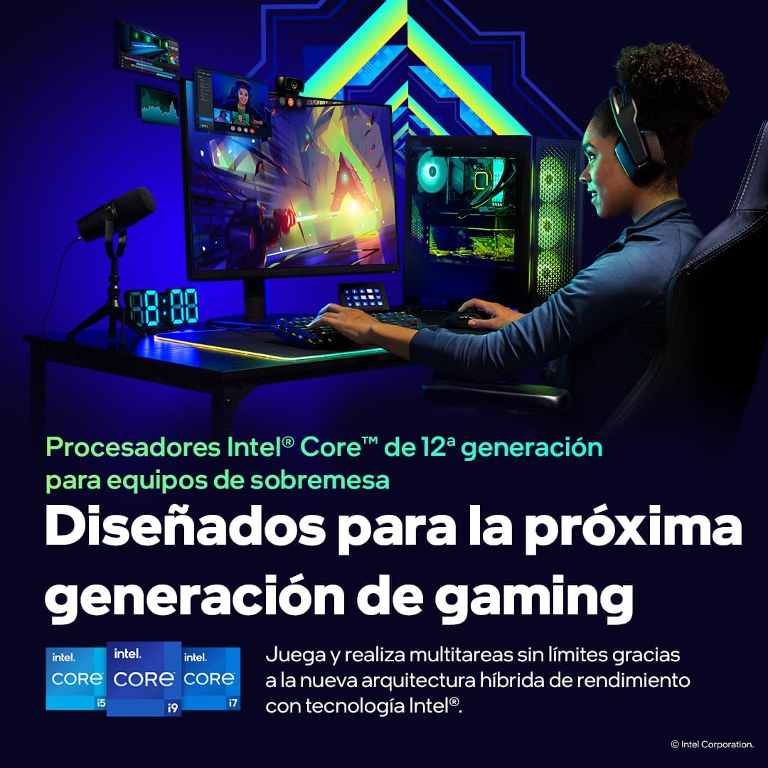 Intel Core i9-12900K Processore 16 Core 24 Thread 3.2-5.2GHz Socket LGA1700 Overclock K-Series - BOX Nuovo