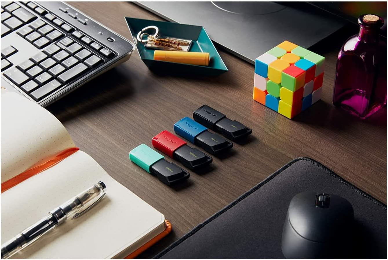 Kingston 64GB Pendrive USB 3.2 Gen 1 Memoria Portatile Alta Velocità - Nuova
