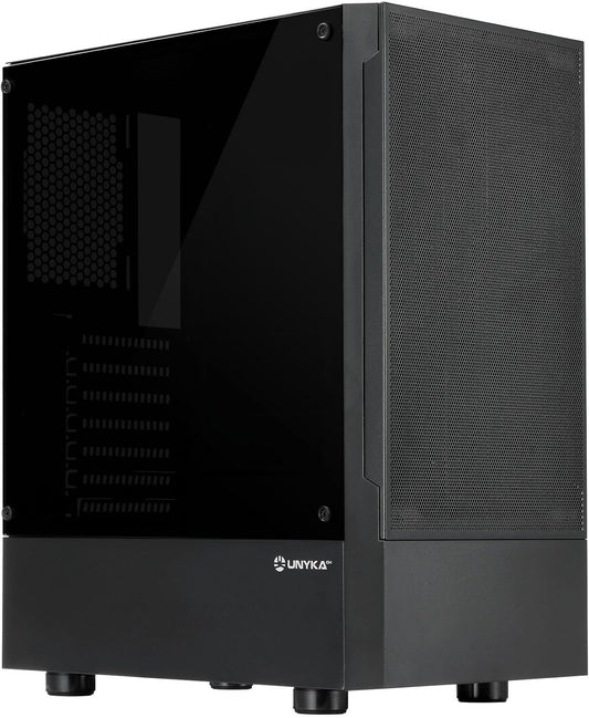 Unykach Aero C35 Case PC ATX con Alimentatore 500W Incluso USB 3.0 Audio