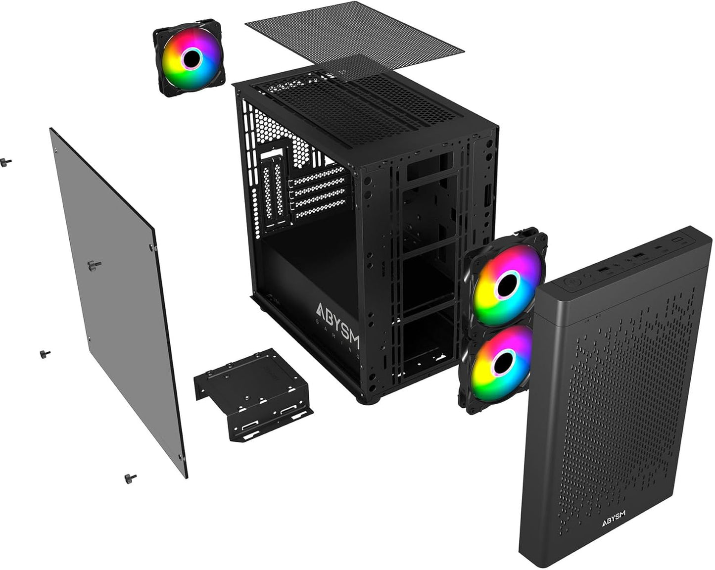 Abysm Danube Inva MX202 Case PC ATX/mATX/ITX RGB - AB123011
