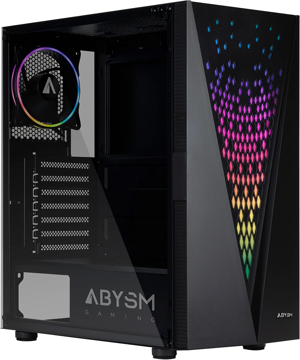 Danube Kolpa ARGB Case PC Gaming per Schede ATX Micro-ATX ITX