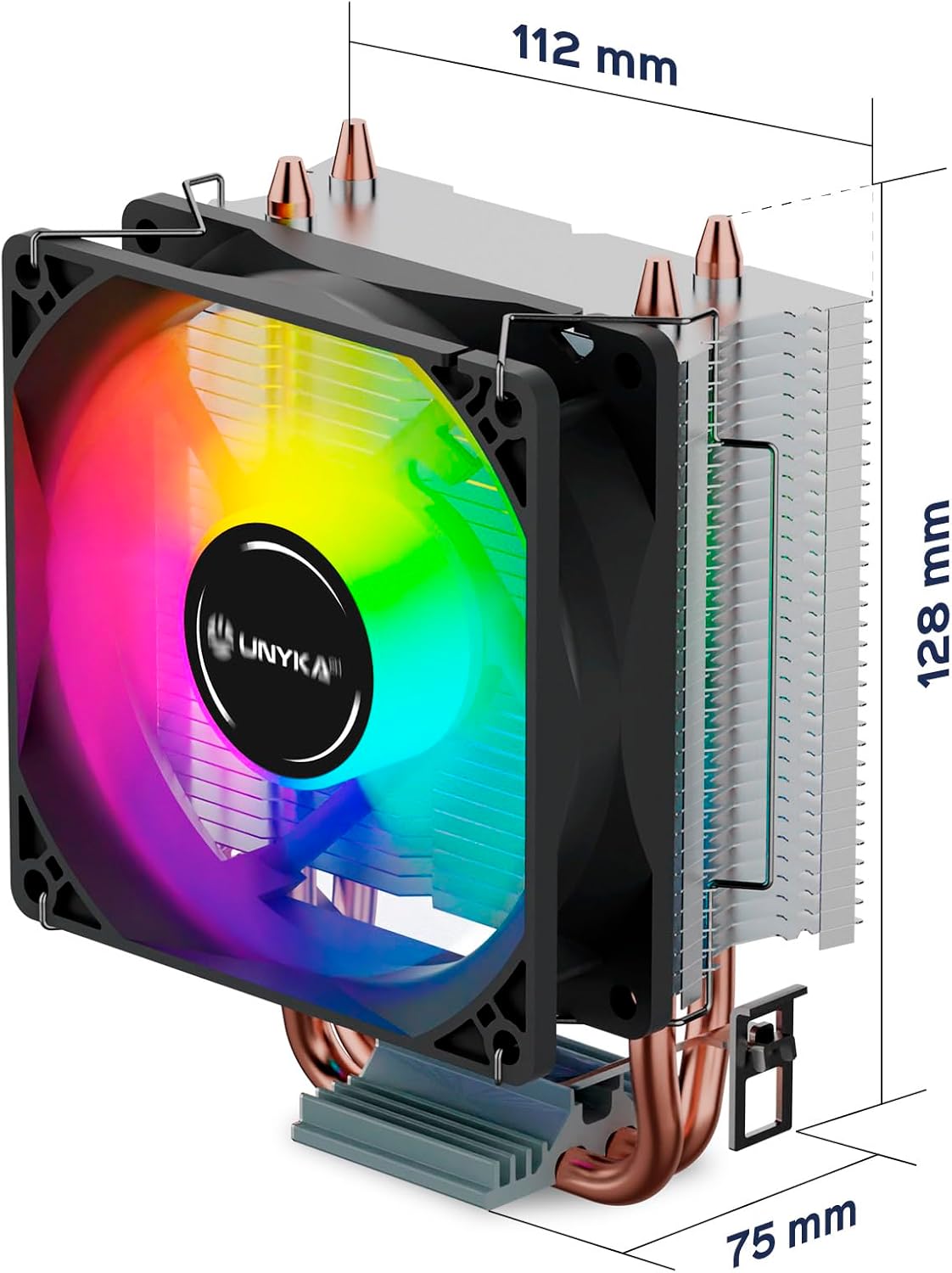 Dissipatore CPU RGB Universale Intel LGA1700 AMD AM5 UK322101