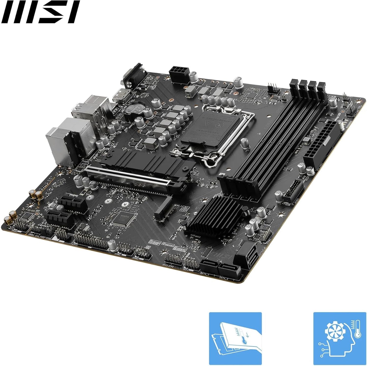 Scheda Madre MSI B760M-P LGA1700 DDR5 - Intel Micro-ATX USB 3.2