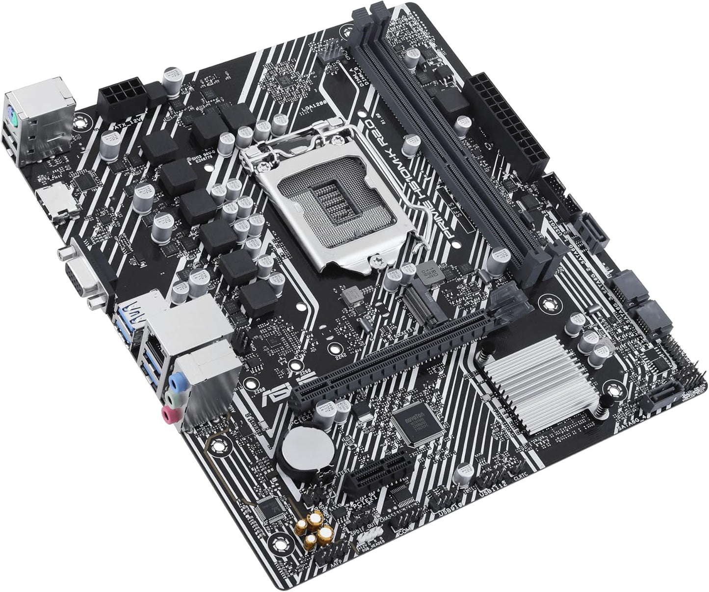 ASUS Prime H510M-K R2.0 Scheda Madre LGA1200 DDR4 PCIe 4.0 mATX - Nuova
