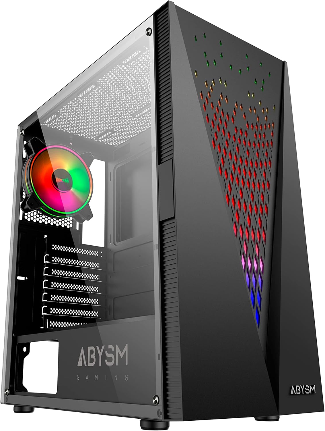 Danube Kolpa ARGB Case PC Gaming per Schede ATX Micro-ATX ITX