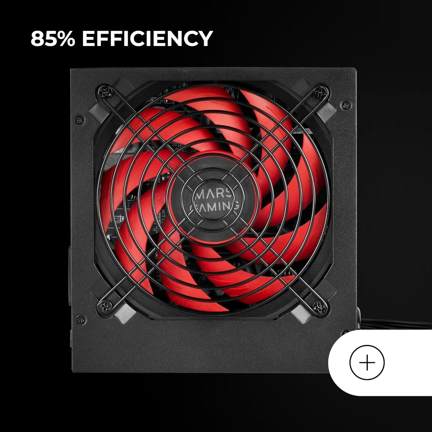 Mars Gaming Alimentatore PC 850W ATX con Ventola 120mm Silenziosa