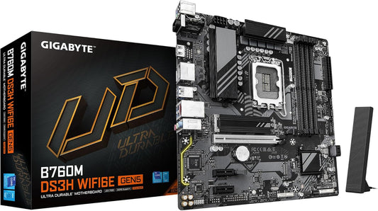 Scheda Madre Gigabyte B760M DS3H WIFI DDR5 LGA1700 | Trinacria Store