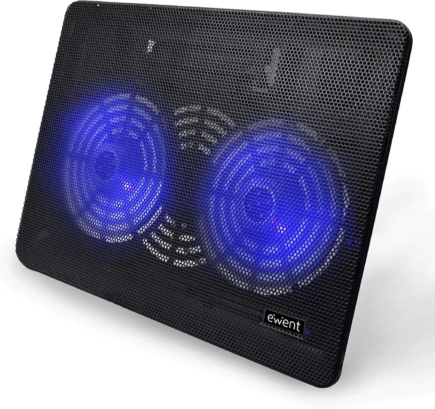 Supporto Alza Notebook con 2 Ventole 120mm per Laptop fino a 17” Ewent Raffreddamento USB
