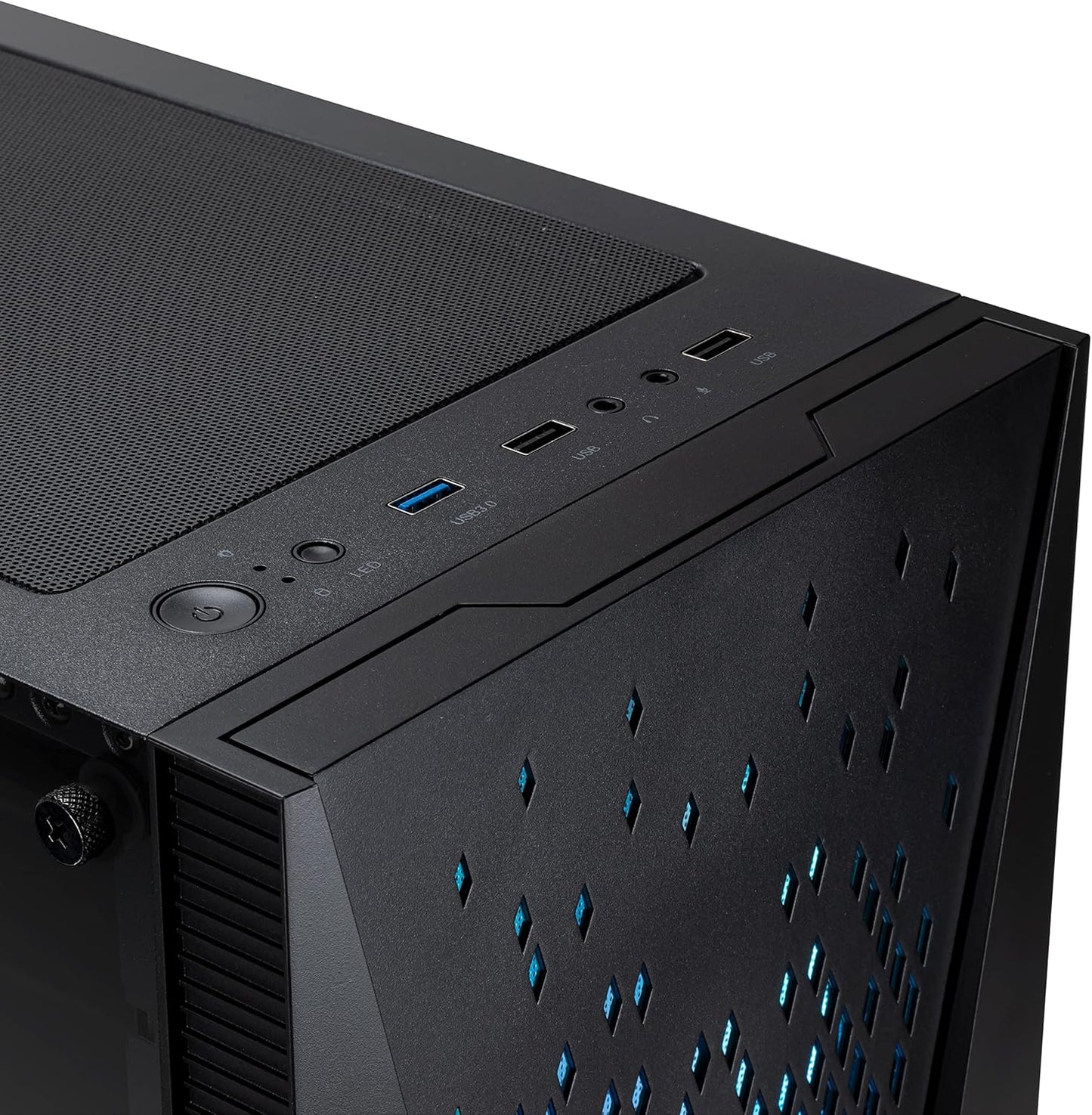 Danube Kolpa ARGB Case PC Gaming per Schede ATX Micro-ATX ITX