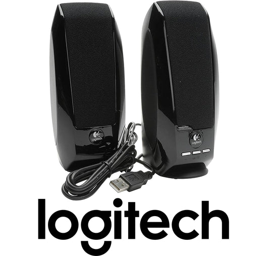 speaker multimediali 2.0 s150 2.4w black logitech *576