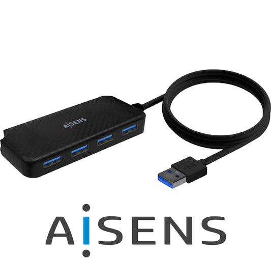 hub usb 3.0 4 porte  grey aisens 60cm  *   572