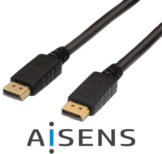 cavo adattatore displayport 1.2 maschio-maschio 2mt aisens* 572