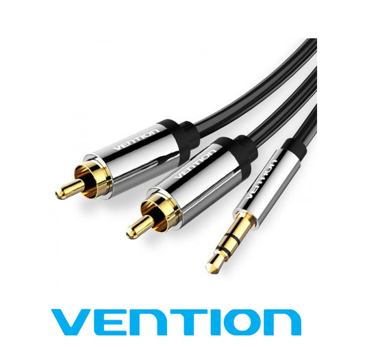 cavo stereo jack 3.5masch/2rca masch 1.50 m vention  * 572