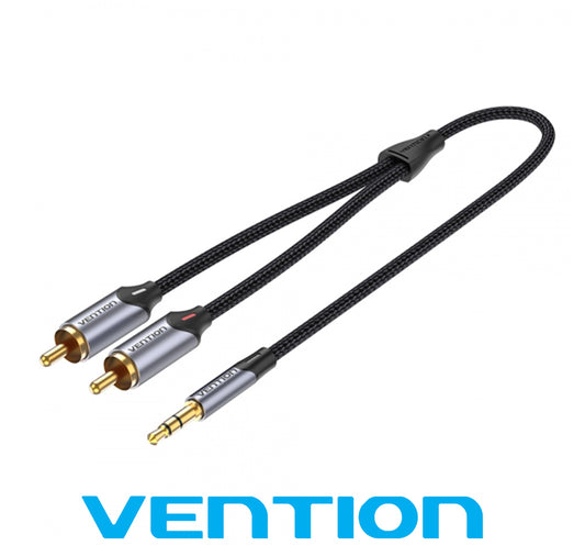 cavo stereo jack 3.5masch/2rca masch 3m vention * 572